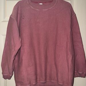 Aerie Dusty Rose Crewneck Sweater